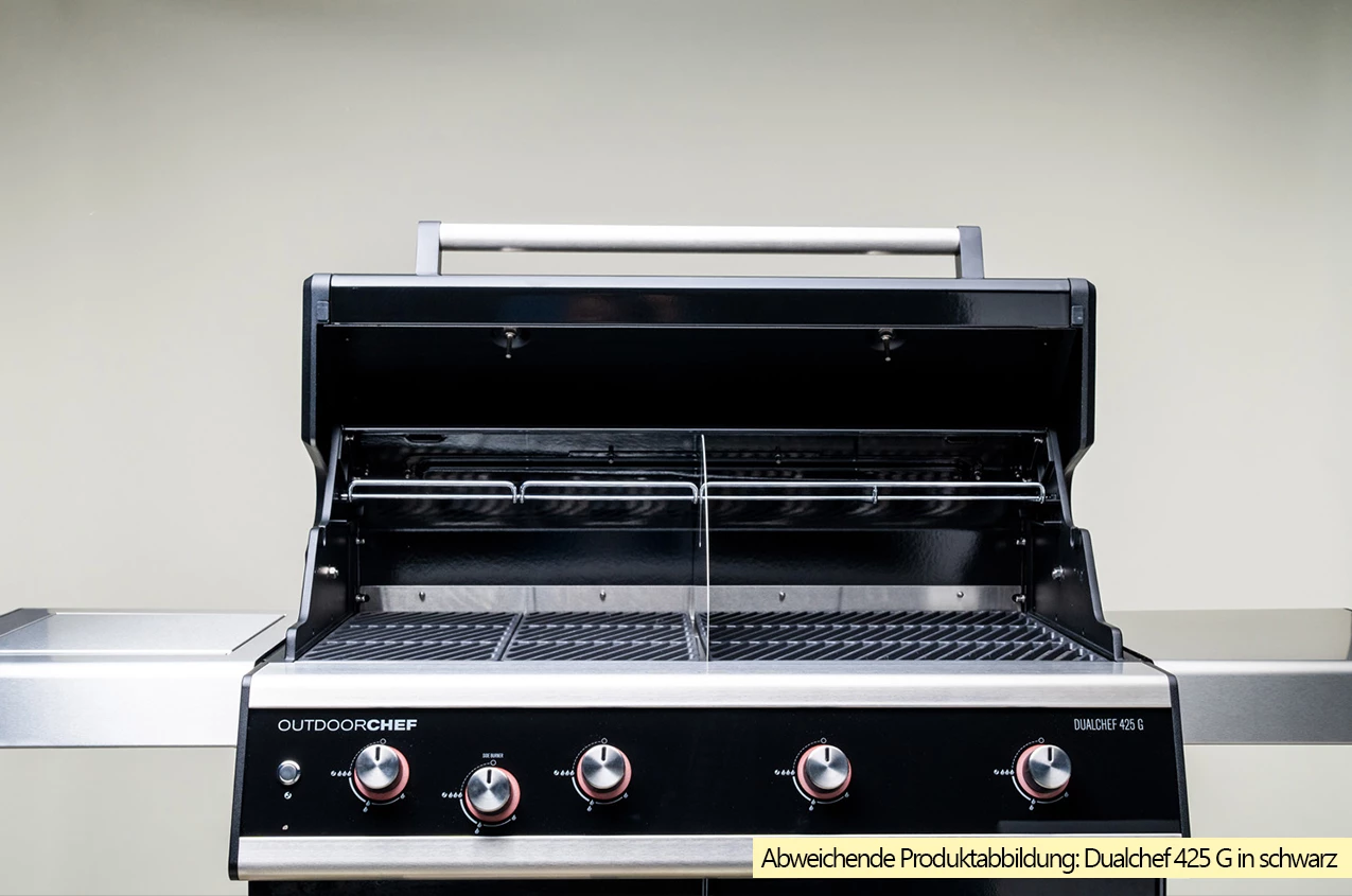 Outdoorchef Dualchef S 425 G Edelstahl Gasgrill Mit Seitenkocher 15 Outdoorchef Dualchef S 425 G Edelstahl Gasgrill Mit Seitenkocher – Bild 15