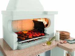 Palazzetti Grillkamin Tropea 4 Inkl. Montagematerial (ohne Türen, Optional Erhältlich)