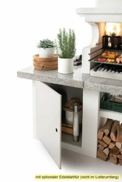 Palazzetti Grillkamin Glasgow 3 Inkl. Montagematerial 7 Palazzetti Grillkamin Glasgow 3 Inkl. Montagematerial -Grill Verkaufs-Shop Palazzetti Grillkamin Glasgow mit Tuer