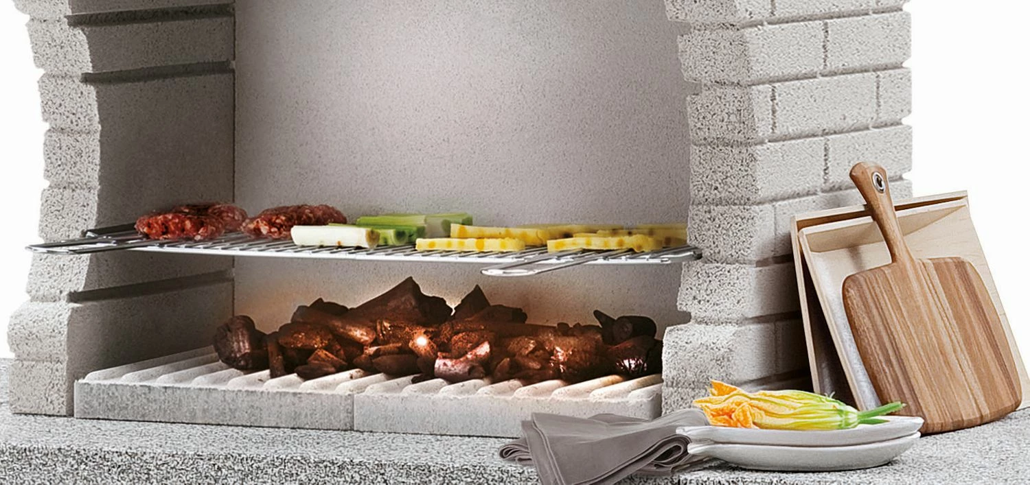 Palazzetti Outdoor Küche: Modul Grillkamin Marbella Inkl. Montagematerial 1 Palazzetti Outdoor Küche: Modul Grillkamin Marbella Inkl. Montagematerial