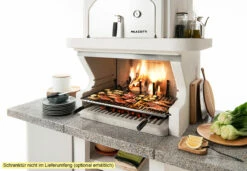 Palazzetti Grillkamin Pamplona Mit Pizzaofen Inkl. Montagematerial 9 Palazzetti Grillkamin Pamplona Mit Pizzaofen Inkl. Montagematerial -Grill Verkaufs-Shop Palazzetti Grillkamin Pamplona Feuerraum