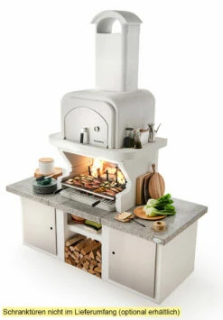 Palazzetti Grillkamin Pamplona Mit Pizzaofen Inkl. Montagematerial 7 Palazzetti Grillkamin Pamplona Mit Pizzaofen Inkl. Montagematerial -Grill Verkaufs-Shop Palazzetti Grillkamin Pamplona mit Tueren Beispiel