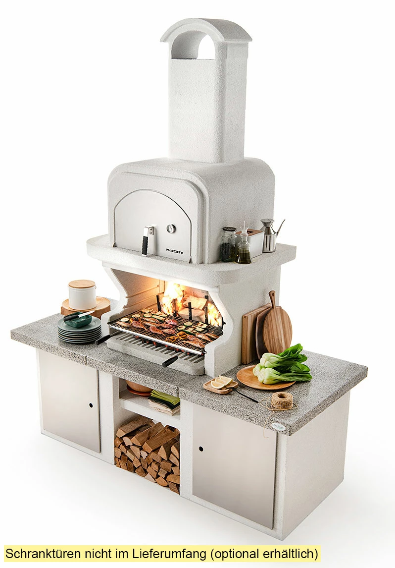 Palazzetti Grillkamin Pamplona Mit Pizzaofen Inkl. Montagematerial 3 Palazzetti Grillkamin Pamplona Mit Pizzaofen Inkl. Montagematerial – Bild 3