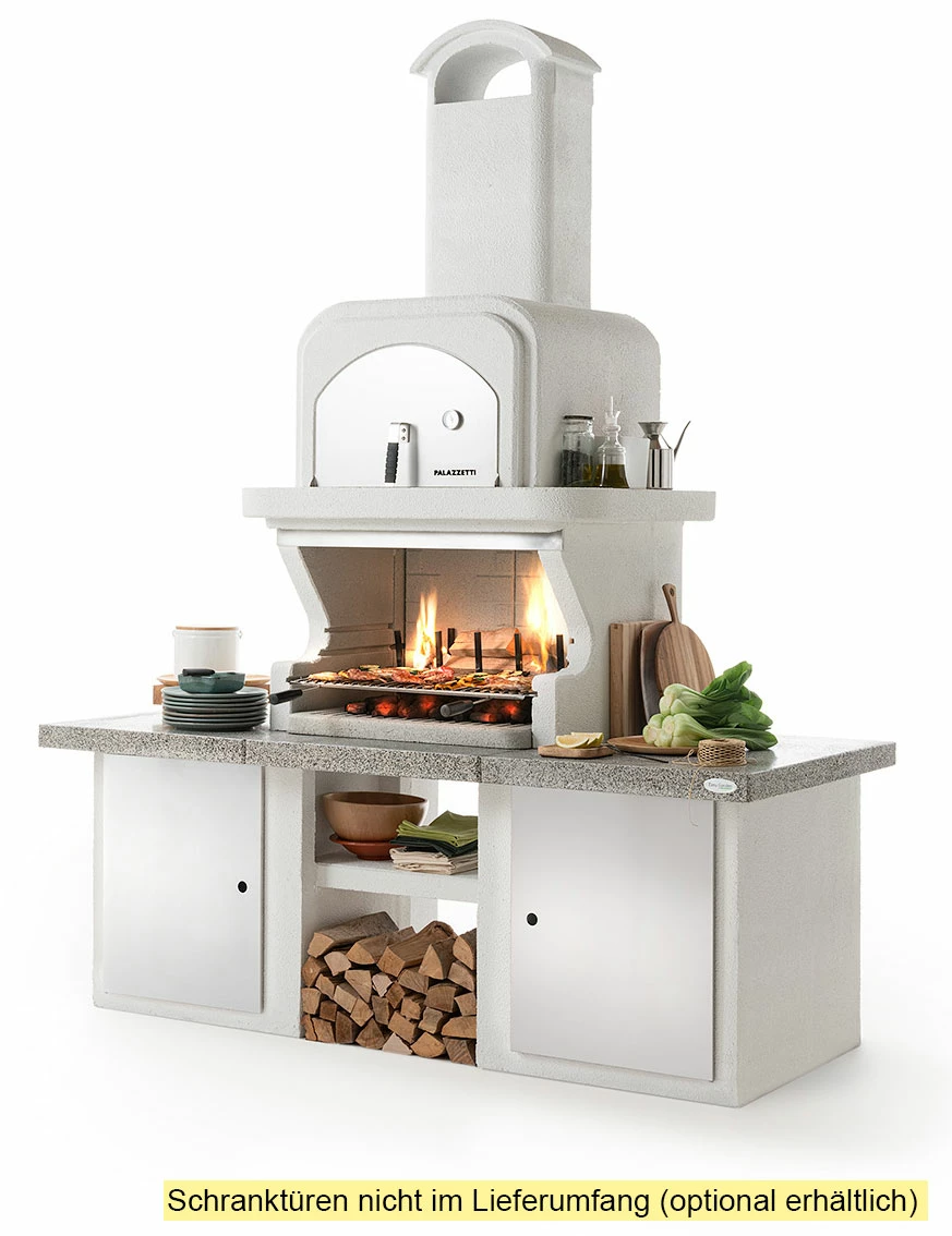 Palazzetti Grillkamin Pamplona Mit Pizzaofen Inkl. Montagematerial 2 Palazzetti Grillkamin Pamplona Mit Pizzaofen Inkl. Montagematerial – Bild 2