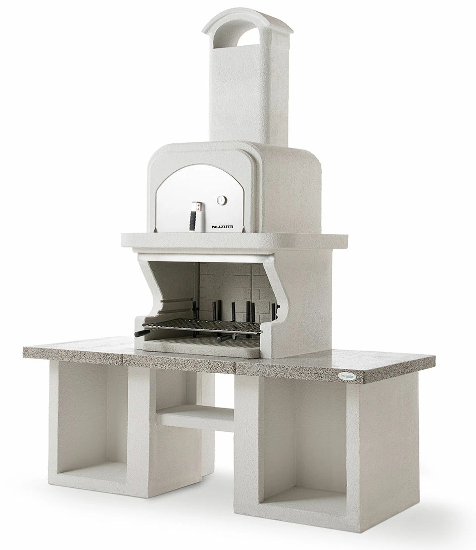 Palazzetti Grillkamin Pamplona Mit Pizzaofen Inkl. Montagematerial 1 Palazzetti Grillkamin Pamplona Mit Pizzaofen Inkl. Montagematerial