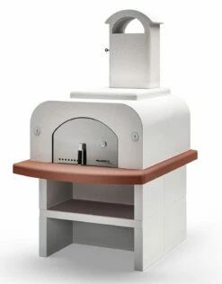 Palazzetti Pizzaofen Easy Large Mit Beton Untergestell Inkl. Montagematerial