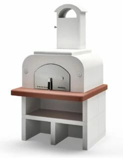 Palazzetti Pizzaofen Easy Medium Mit Beton Untergestell Inkl. Montagematerial