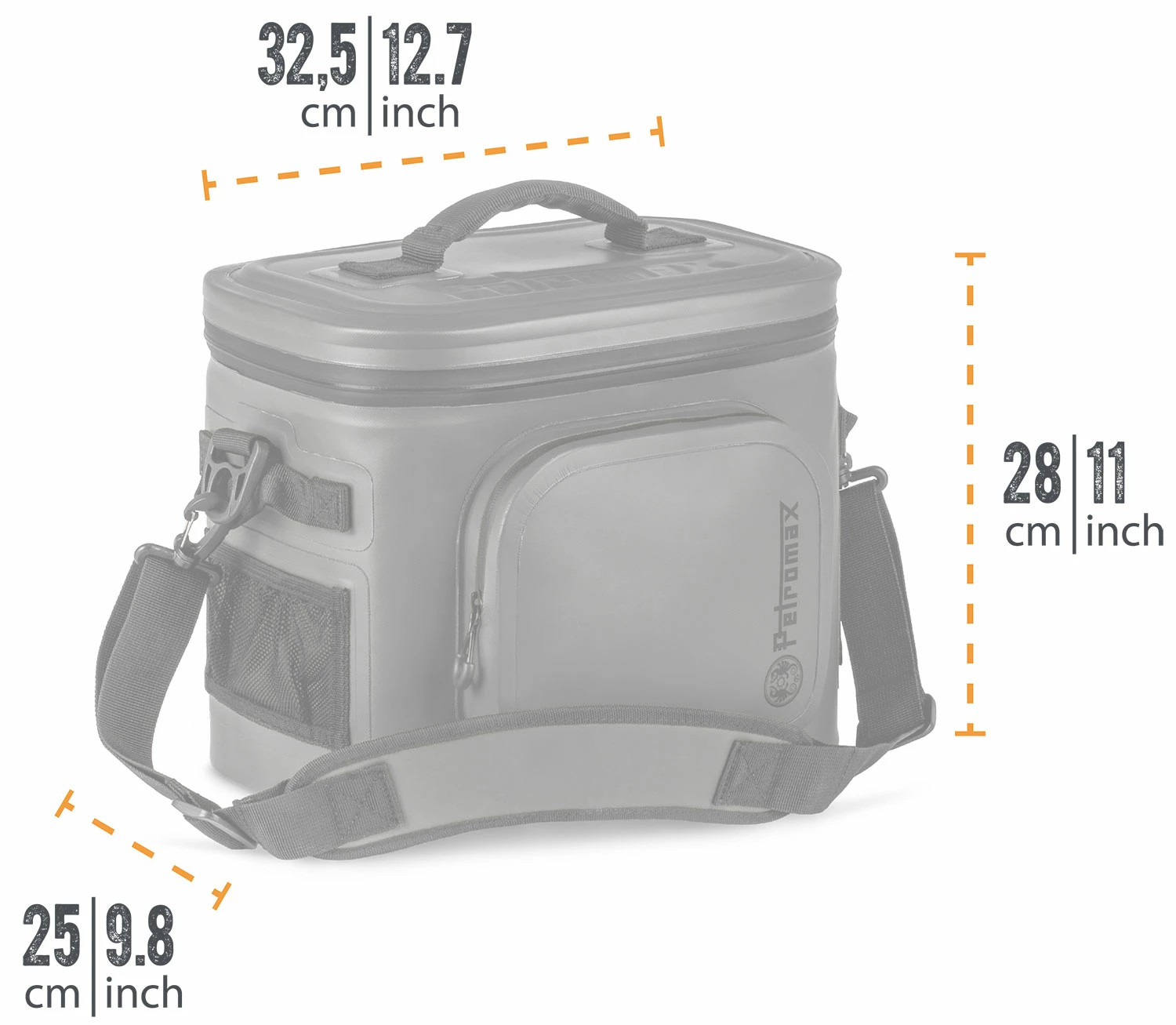 Petromax Kühltasche 8 Liter / Dunkelgrau 3 Petromax Kühltasche 8 Liter / Dunkelgrau – Bild 3
