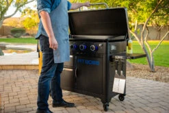 Pit Boss Planchagrill Ultimate Plancha 5-Brenner - Grillstation -Grill Verkaufs-Shop Pit Boss Planchagrill Ultimate 5 Brenner Besteckhaken