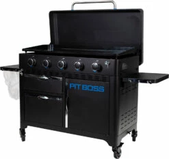 Pit Boss Planchagrill Ultimate Plancha 5-Brenner - Grillstation -Grill Verkaufs-Shop Pit Boss Planchagrill Ultimate 5 Brenner Schubladenschrank