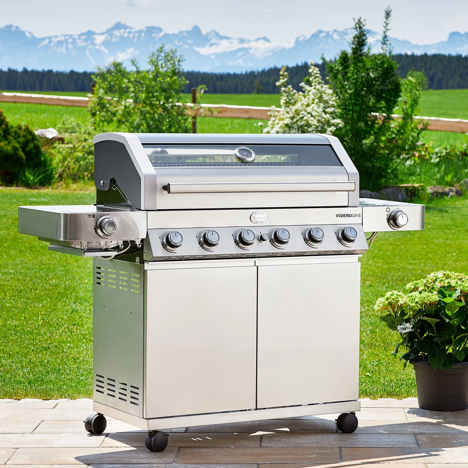 Rösle Gasgrill Videro G6-S VARIO+ - Limited Edition Modell 2023 - SMART Deal Inkl. Grillfürst Grill Control + Abdeckhaube Und Grillplatte 11 Rösle Gasgrill Videro G6-S VARIO+ - Limited Edition Modell 2023 - SMART Deal Inkl. Grillfürst Grill Control + Abdeckhaube Und Grillplatte – Bild 11