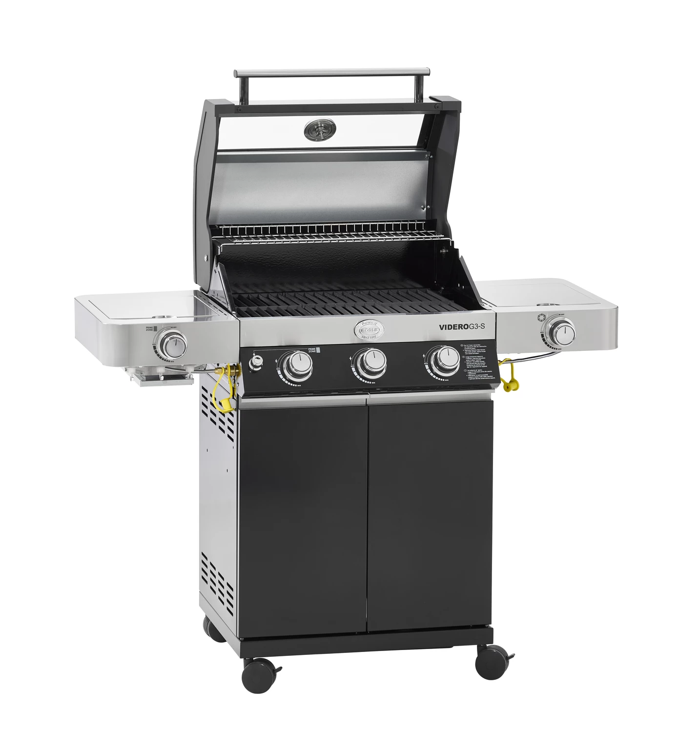 Rösle Gasgrill Videro G3-S VARIO+ Schwarz - Modell 2023 - X-DEAL Inkl. Abdeckhaube Und Grillplatte 5 Rösle Gasgrill Videro G3-S VARIO+ Schwarz - Modell 2023 - X-DEAL Inkl. Abdeckhaube Und Grillplatte – Bild 5