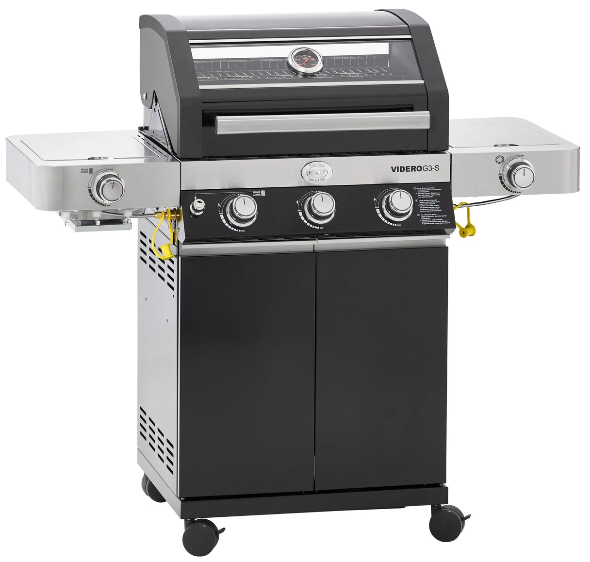 Rösle Gasgrill Videro G3-S VARIO+ Schwarz - Modell 2023 - X-DEAL Inkl. Abdeckhaube, Grillplatte Und Drehspieß 1 Rösle Gasgrill Videro G3-S VARIO+ Schwarz - Modell 2023 - X-DEAL Inkl. Abdeckhaube, Grillplatte Und Drehspieß
