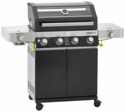 Rösle Gasgrill Videro G4-S VARIO+ Schwarz - Modell 2023 - X-DEAL Inkl. Abdeckhaube Und Grillplatte