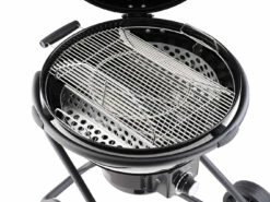Rösle Holzkohlegrill Kugelgrill No.1 F60 Air Nero Jubiläumsmodell -Grill Verkaufs-Shop Roesle Holzkohle Kugelgrill Air F60 Nero Grillrost geklappt