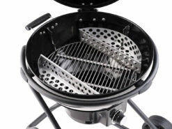 Rösle Holzkohlegrill Kugelgrill No.1 F60 Air Nero Jubiläumsmodell -Grill Verkaufs-Shop Roesle Holzkohle Kugelgrill Air F60 Nero Kohlekoerbe