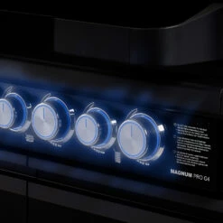 Rösle Gasgrill Magnum PRO G4-S - Modell 2023 19 Rösle Gasgrill Magnum PRO G4-S - Modell 2023 -Grill Verkaufs-Shop Roesle Magnum Pro G4 S Drehregler beleuchtet 1