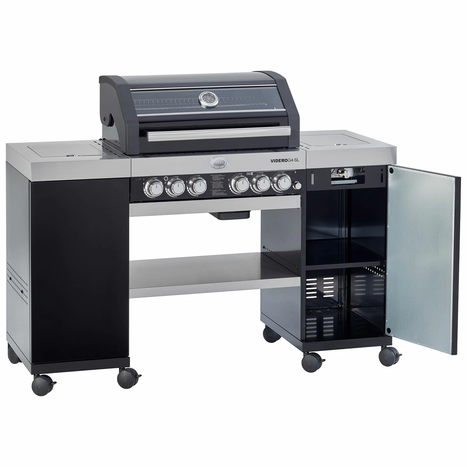 Rösle Gasgrill Videro G4-SL VARIO+ Schwarz - Modell 2022 1 Rösle Gasgrill Videro G4-SL VARIO+ Schwarz - Modell 2022