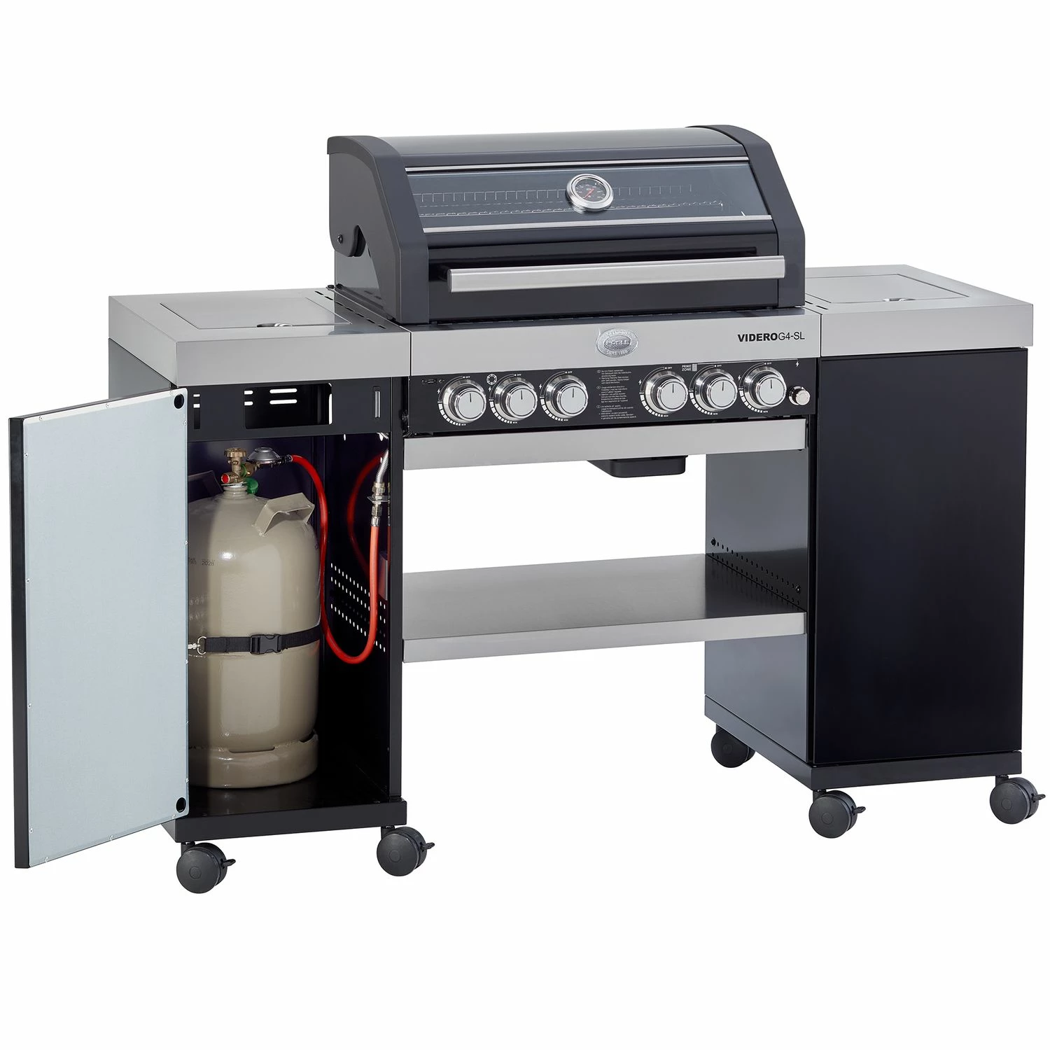 Rösle Gasgrill Videro G4-SL VARIO+ Schwarz - Modell 2022 2 Rösle Gasgrill Videro G4-SL VARIO+ Schwarz - Modell 2022 – Bild 2