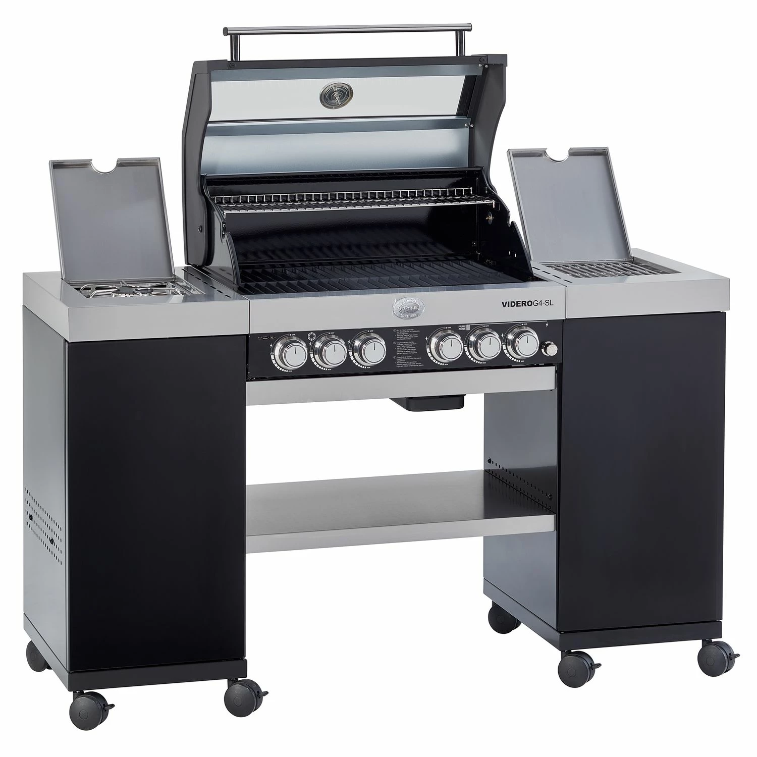 Rösle Gasgrill Videro G4-SL VARIO+ Schwarz - Modell 2022 3 Rösle Gasgrill Videro G4-SL VARIO+ Schwarz - Modell 2022 – Bild 3