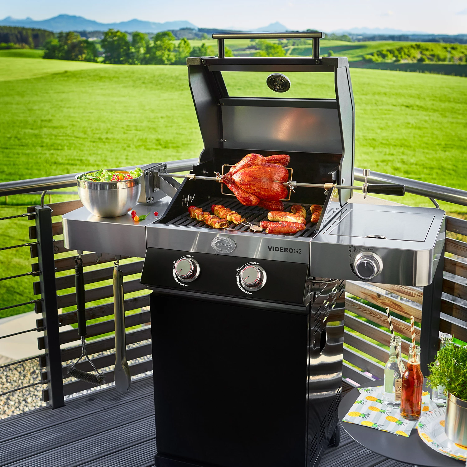 Rösle Gasgrill Videro G2 Schwarz - Modell 2022 7 Rösle Gasgrill Videro G2 Schwarz - Modell 2022 – Bild 7