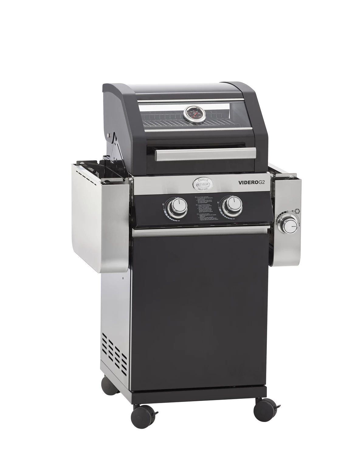 Rösle Gasgrill Videro G2 Schwarz - Modell 2022 1 Rösle Gasgrill Videro G2 Schwarz - Modell 2022