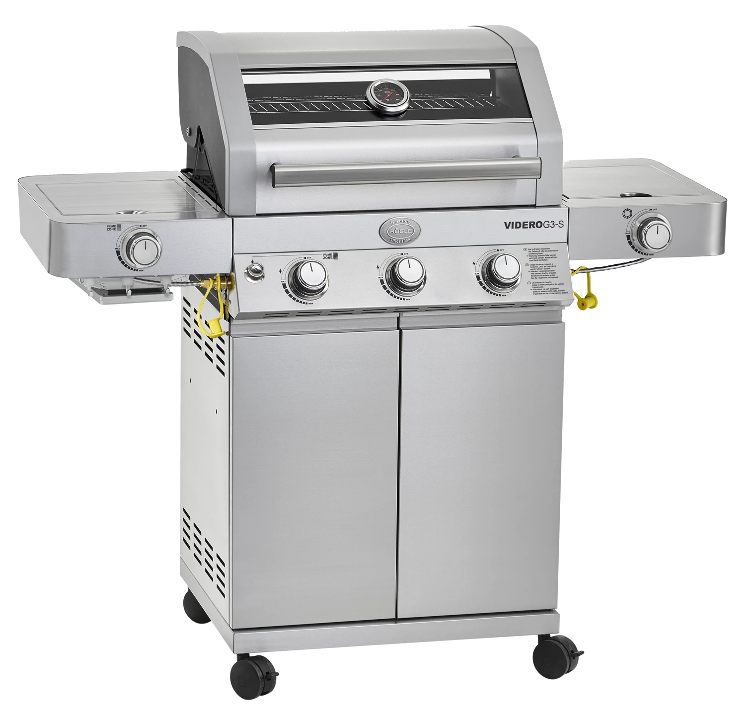 Rösle Edelstahl Gasgrill Videro G3-S VARIO+ - Limited Edition Modell 2023 - X-DEAL Inkl. Abdeckhaube Und Grillplatte 1 Rösle Edelstahl Gasgrill Videro G3-S VARIO+ - Limited Edition Modell 2023 - X-DEAL Inkl. Abdeckhaube Und Grillplatte