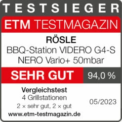 Rösle Gasgrill BBQ-Station Videro G4-S Vario+ Nero Schwarz - Modell 2023 - X-DEAL Inkl. Abdeckhaube 16 Rösle Gasgrill BBQ-Station Videro G4-S Vario+ Nero Schwarz - Modell 2023 - X-DEAL Inkl. Abdeckhaube -Grill Verkaufs-Shop Roesle Videro G4 S Nero Vario Testsieger Grillstationen