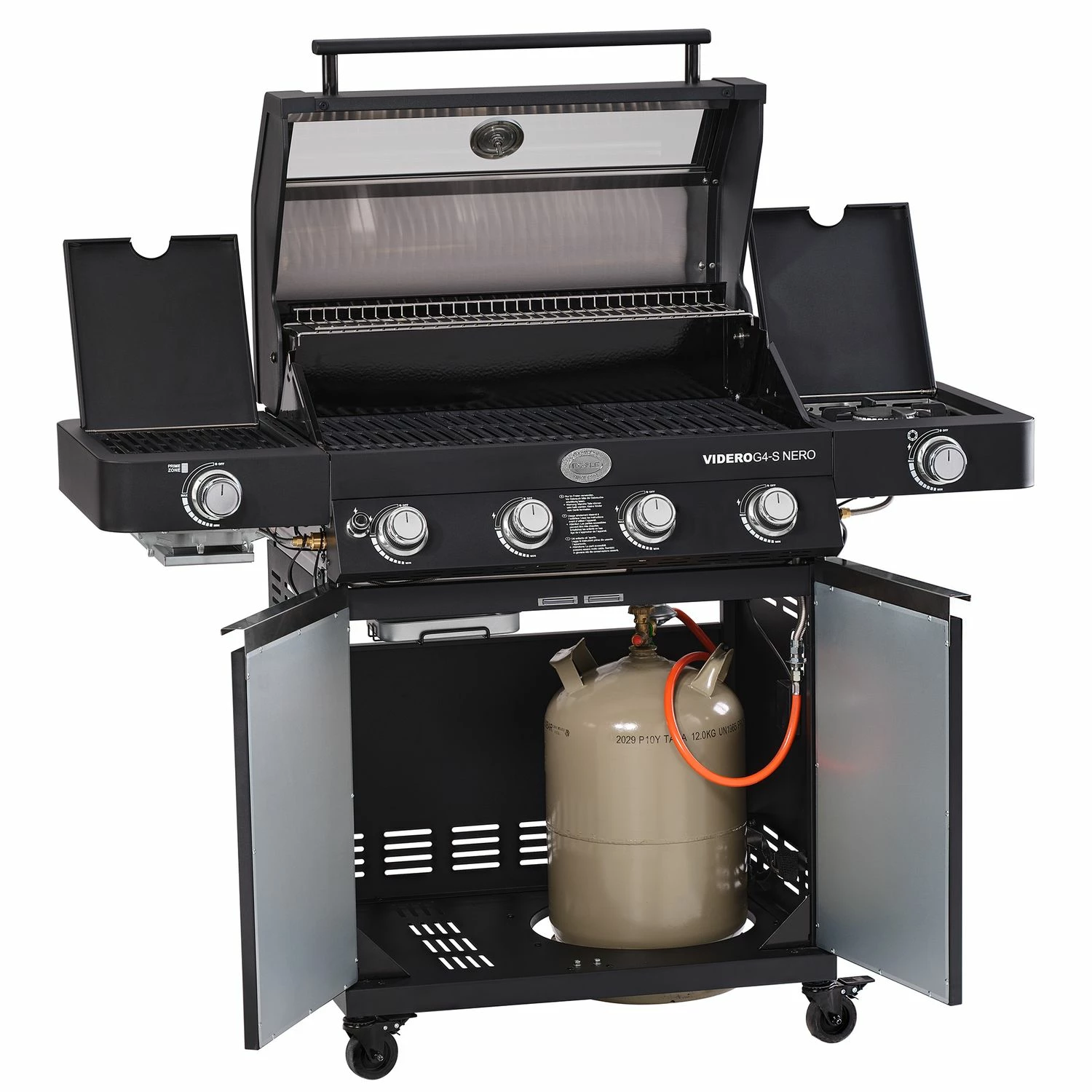 Rösle Gasgrill BBQ-Station Videro G4-S Vario+ Nero Schwarz - Modell 2023 - SMART Deal Inkl. Grillfürst Grill Control + Abdeckhaube Und Grillplatte 3 Rösle Gasgrill BBQ-Station Videro G4-S Vario+ Nero Schwarz - Modell 2023 - SMART Deal Inkl. Grillfürst Grill Control + Abdeckhaube Und Grillplatte – Bild 3