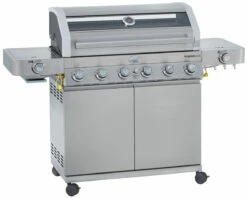 Rösle Edelstahl Gasgrill Videro G6-S VARIO+ - Limited Edition Modell 2023 - X-DEAL Inkl. Abdeckhaube, Grillplatte Und Drehspieß