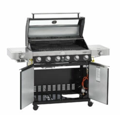 Rösle Gasgrill Videro G6-S VARIO+ - Modell 2023 - X-DEAL Inkl. Abdeckhaube Und Grillplatte -Grill Verkaufs-Shop Roesle Videro G6 S Vario schwarz 25527 Unterschrank 5