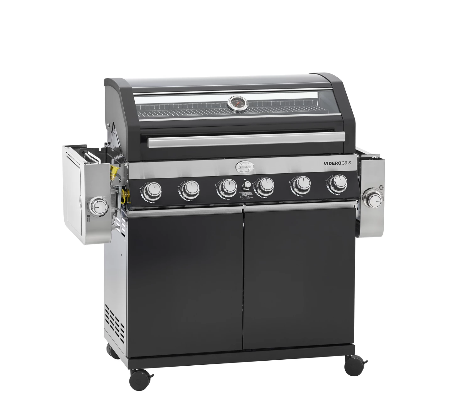 Rösle Gasgrill Videro G6-S VARIO+ Schwarz - Modell 2023 - Inkl. Abdeckhaube 6 Rösle Gasgrill Videro G6-S VARIO+ Schwarz - Modell 2023 - Inkl. Abdeckhaube – Bild 6