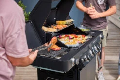 Rösle Gasgrill Videro Pro G3-S Vario+ Mattschwarz - Modell 2023 -Grill Verkaufs-Shop Roesle Videro Pro G3 S Gasgrill Seitenkocher Primezone