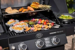 Rösle Gasgrill Videro Pro G3-S Vario+ Mattschwarz - Modell 2023 -Grill Verkaufs-Shop Roesle Videro Pro G3 S Grillgut