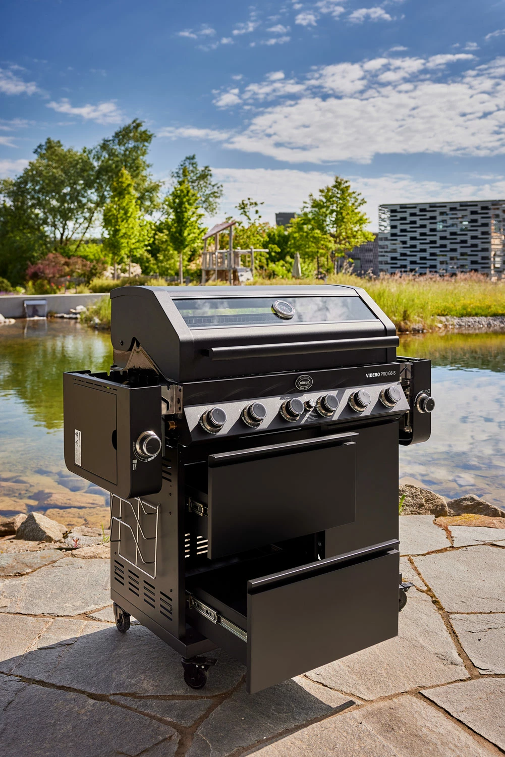 Rösle Gasgrill Videro Pro G6-S Vario+ Mattschwarz - Modell 2023 6 Rösle Gasgrill Videro Pro G6-S Vario+ Mattschwarz - Modell 2023 – Bild 6