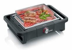 Severin Elektro Tischgrill STYLE Evo - 2.500 Watt 7 Severin Elektro Tischgrill STYLE Evo - 2.500 Watt -Grill Verkaufs-Shop Severin Elektro Tischgrill Style Evo PG8123 Grillgut