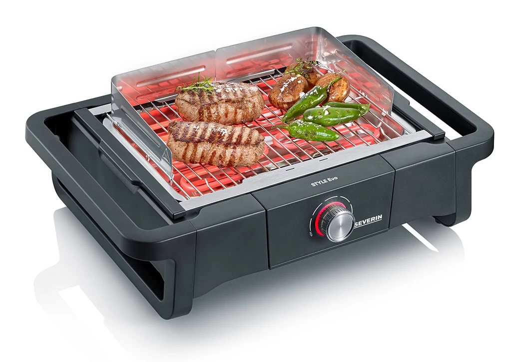 Severin Elektro Tischgrill STYLE Evo - 2.500 Watt 4 Severin Elektro Tischgrill STYLE Evo - 2.500 Watt – Bild 4