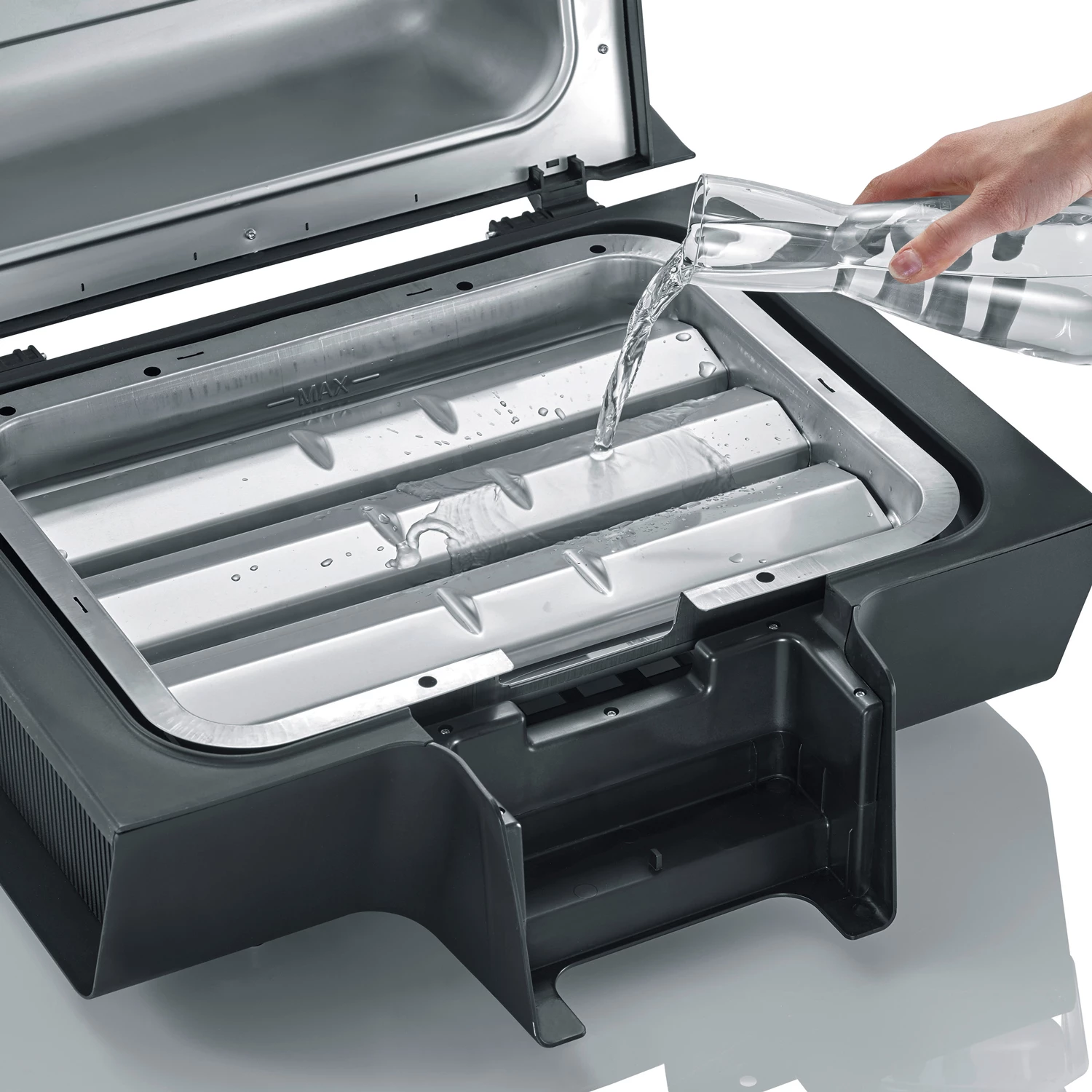 Severin Elektrogrill SEVO Smart Control GT - Boost Zone 500°C - Mit Deckel - 3.000 W 5 Severin Elektrogrill SEVO Smart Control GT - Boost Zone 500°C - Mit Deckel - 3.000 W – Bild 5