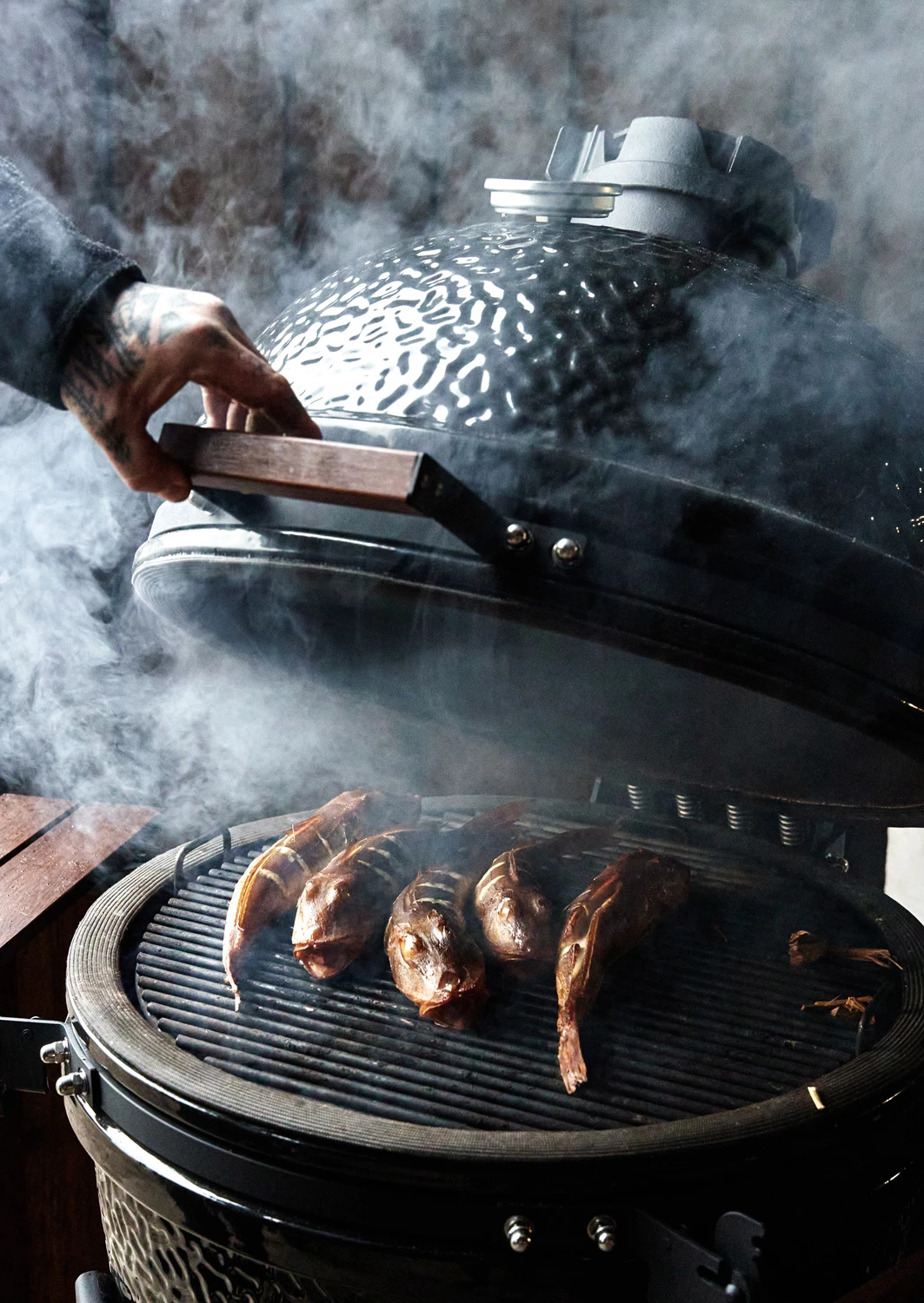 The Bastard Keramikgrill Classic Large - Complete - Schwarz Glänzend - Modell 2023 10 The Bastard Keramikgrill Classic Large - Complete - Schwarz Glänzend - Modell 2023 – Bild 10