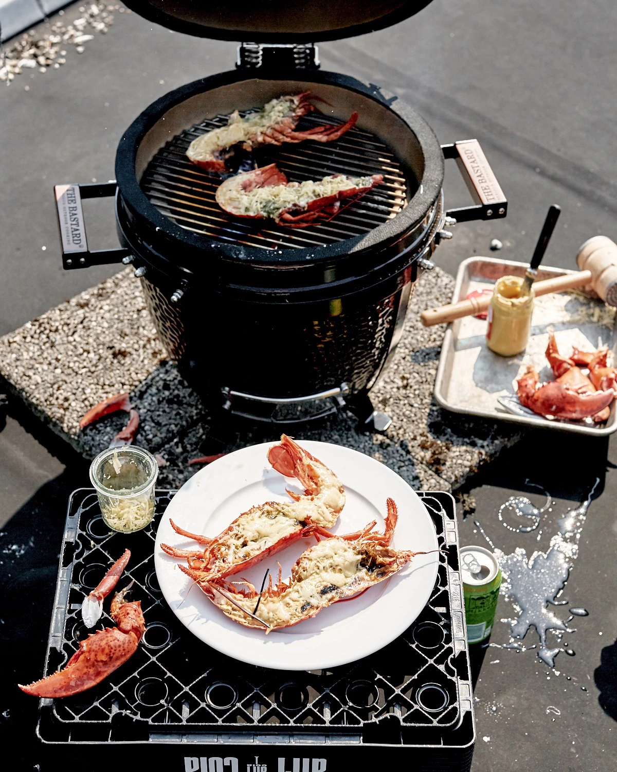 The Bastard Keramikgrill Classic Small - Schwarz Glänzend - Modell 2023 5 The Bastard Keramikgrill Classic Small - Schwarz Glänzend - Modell 2023 – Bild 5