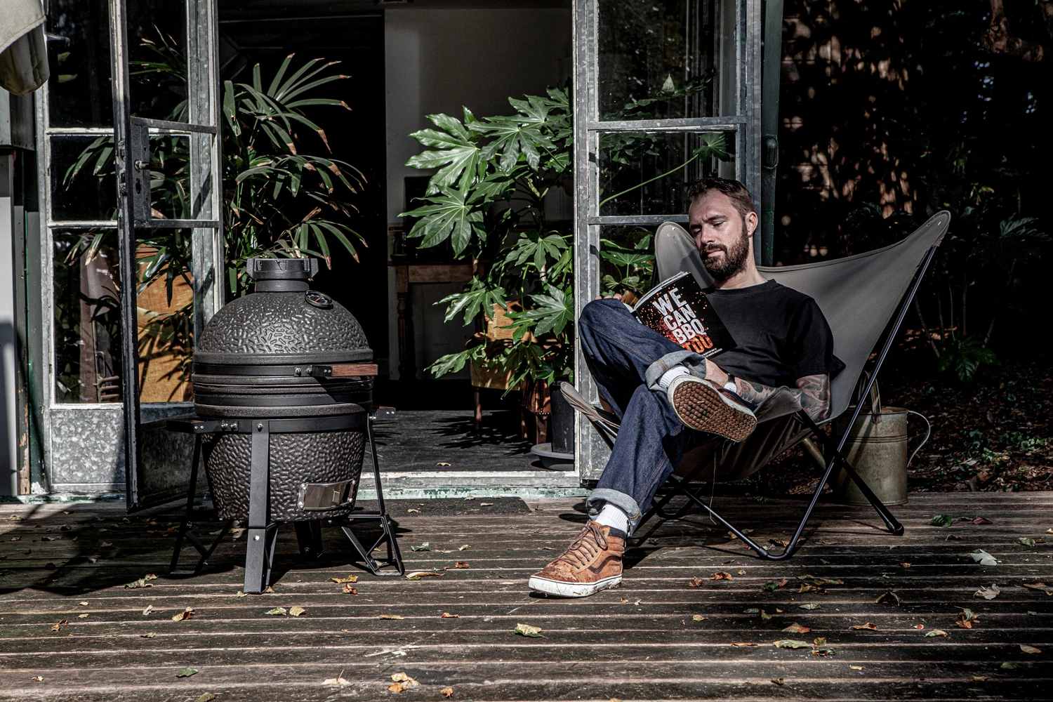 The Bastard Keramikgrill Urban Compact - Schwarz Matt - Modell 2023 2 The Bastard Keramikgrill Urban Compact - Schwarz Matt - Modell 2023 – Bild 2