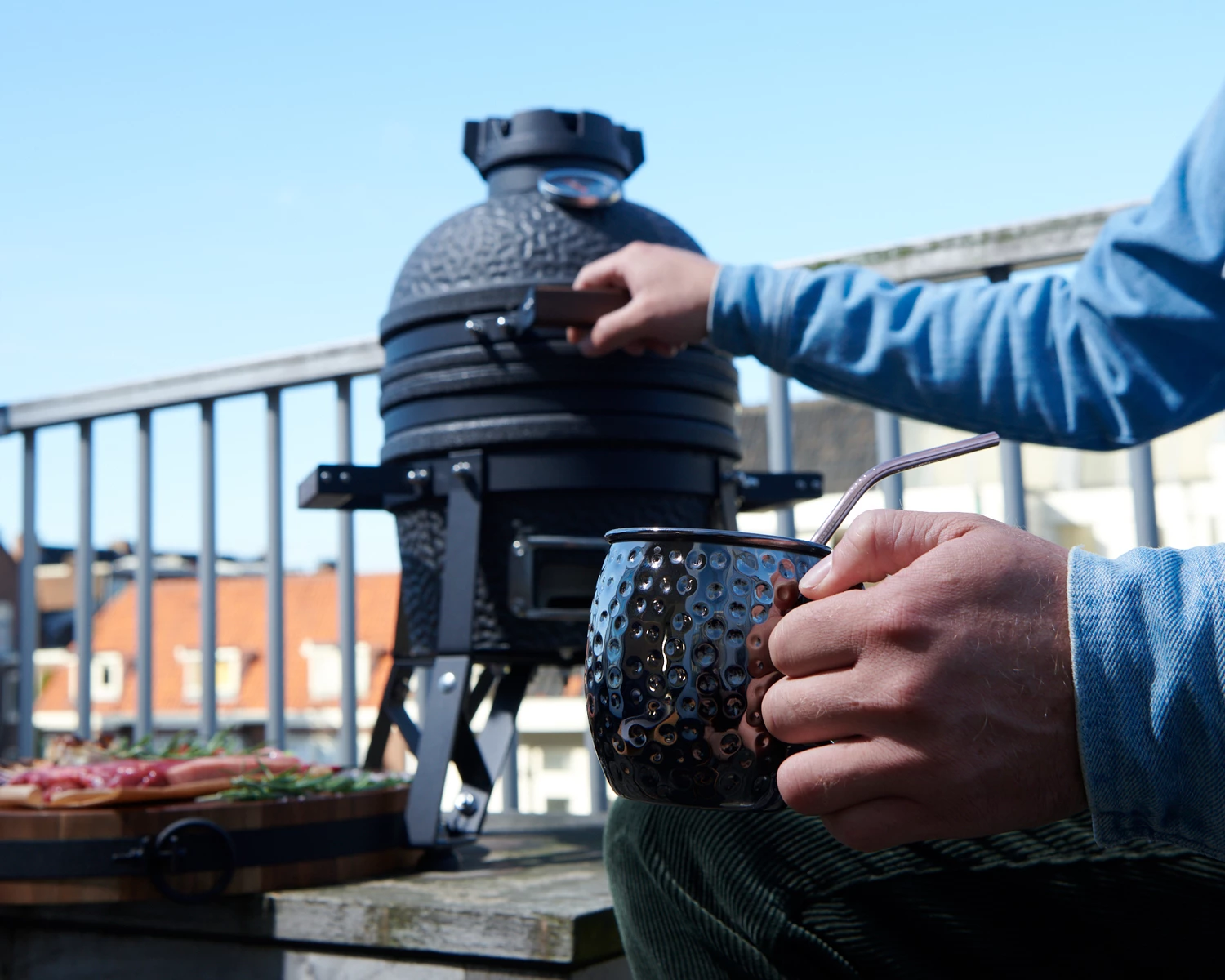 The Bastard Keramikgrill Urban Small - Schwarz Matt - Modell 2023 9 The Bastard Keramikgrill Urban Small - Schwarz Matt - Modell 2023 – Bild 9