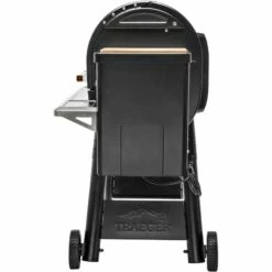 Traeger Pelletgrill Timberline - 1300 10 Traeger Pelletgrill Timberline - 1300 -Grill Verkaufs-Shop Traeger Timberline seitlich pelletkammer