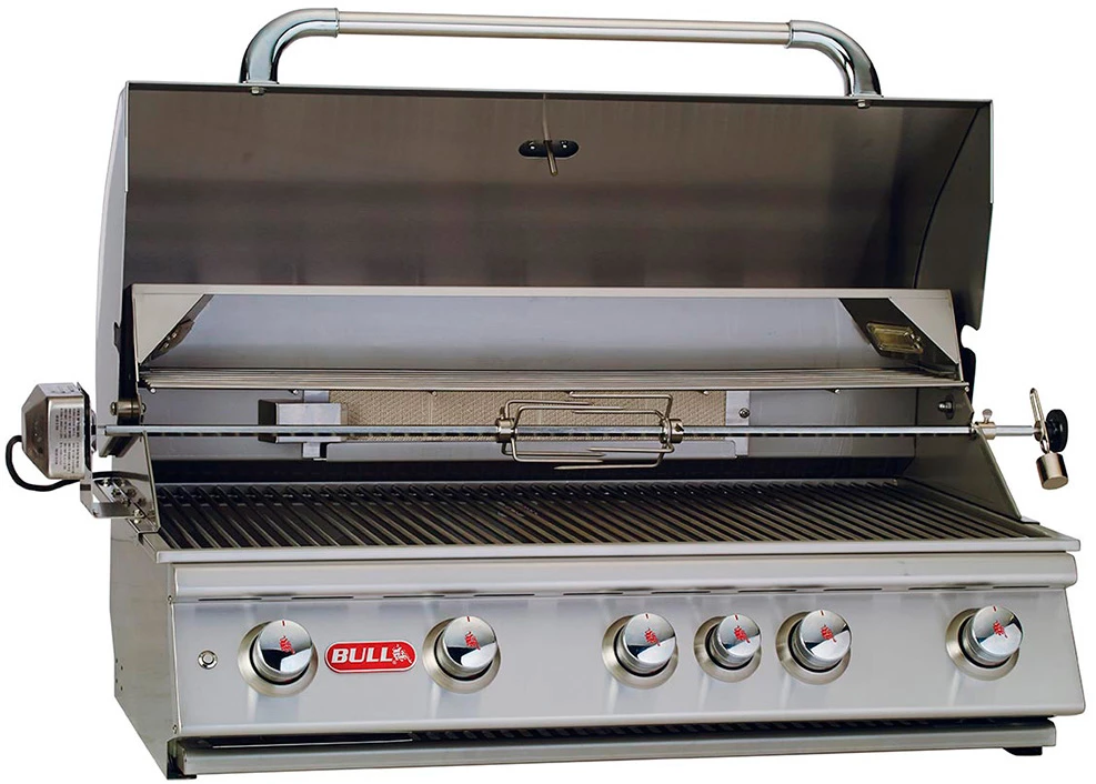 BULL Brahma Gasgrill - Einbaugrill Mit Backburner Und Rotisserie 1 BULL Brahma Gasgrill - Einbaugrill Mit Backburner Und Rotisserie