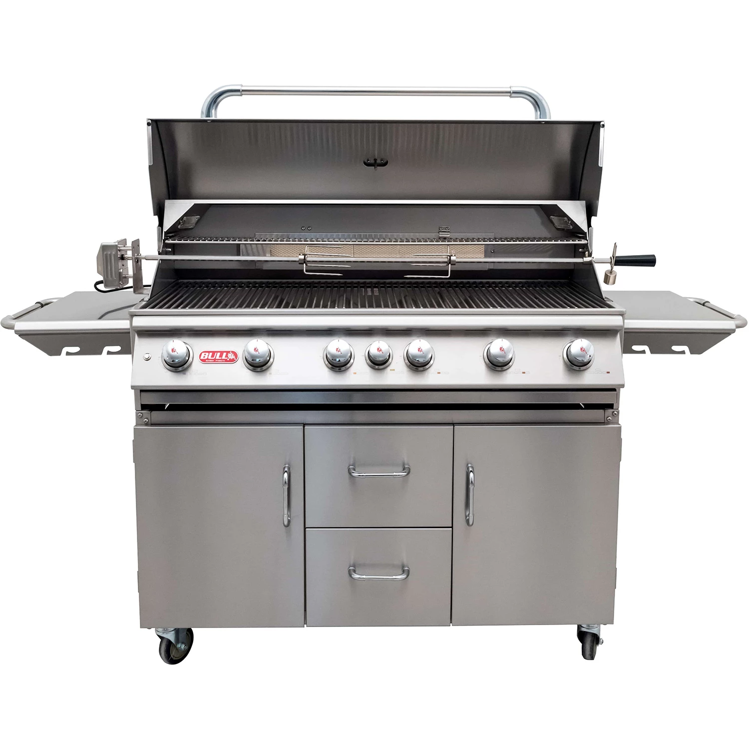 BULL Diablo - Gasgrill Mit Infrarot Backburner Und Rotisserie 1 BULL Diablo - Gasgrill Mit Infrarot Backburner Und Rotisserie