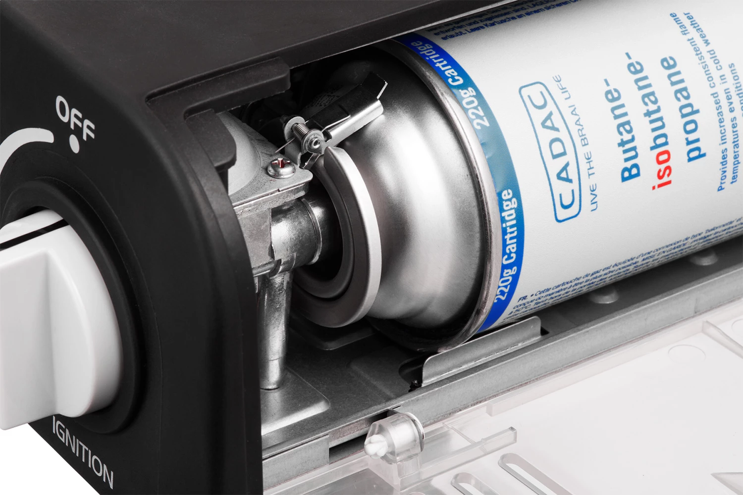 CADAC Camping Gasgrill Safari Chef 30 Compact - Kartuschenbetrieb 3 CADAC Camping Gasgrill Safari Chef 30 Compact - Kartuschenbetrieb – Bild 3