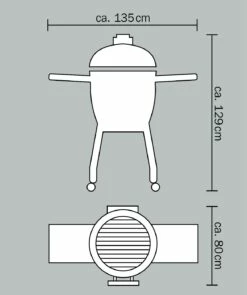 Monolith Grill LeChef Red Mit Gestell Und Seitentischen MG23R - Set - Auslaufmodell 35 Monolith Grill LeChef Red Mit Gestell Und Seitentischen MG23R - Set - Auslaufmodell -Grill Verkaufs-Shop monolith lechef abmessungen gestell 201030