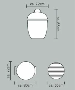 Monolith Grill LeChef Red Ohne Gestell Und Seitentische MG23RNC - Set 11 Monolith Grill LeChef Red Ohne Gestell Und Seitentische MG23RNC - Set -Grill Verkaufs-Shop monolith lechef abmessungen korpus 201030