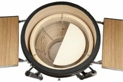 Monolith Grill LeChef Red Mit Gestell Und Seitentischen MG23R - Set - Auslaufmodell 29 Monolith Grill LeChef Red Mit Gestell Und Seitentischen MG23R - Set - Auslaufmodell -Grill Verkaufs-Shop monolith lechef innenaufbau 201030