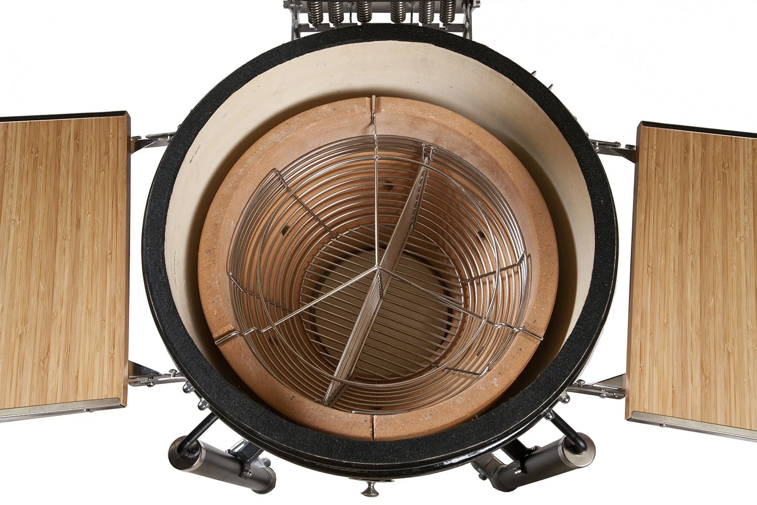 Monolith Grill LeChef Red Mit Gestell Und Seitentischen MG23R - Set - Auslaufmodell 10 Monolith Grill LeChef Red Mit Gestell Und Seitentischen MG23R - Set - Auslaufmodell – Bild 10